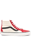 Vans Sk8 High-top Sneakers In Red