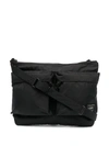 Porter-yoshida & Co Double Patch-pocket Shoulder Bag In Black