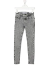 CALVIN KLEIN SLIM-CUT FADED JEANS