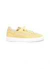 Sam Edelman Women's Poppy Lace-up Sneakers Women's Shoes In Yellow