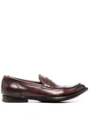 OFFICINE CREATIVE CLASSIC POLISHED SLIP-ON LOAFERS