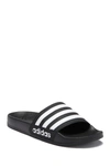 Adidas Originals Adidas Adilette Shower Slide Sandal In Cblack/ftw