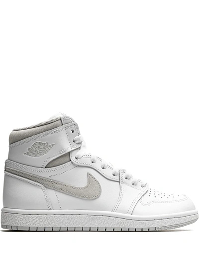 Jordan Air  1 Retro High '85 "neutral Grey" Sneakers In White
