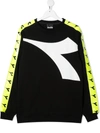 DIADORA JUNIOR TEEN LOGO-PRINT SWEATSHIRT