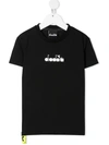 DIADORA JUNIOR LOGO-PRINT T-SHIRT