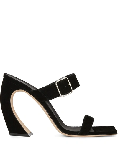 GIUSEPPE ZANOTTI MUSA SUEDE SANDALS