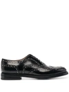 Church's Burwood Polished Studded Brogues In Black