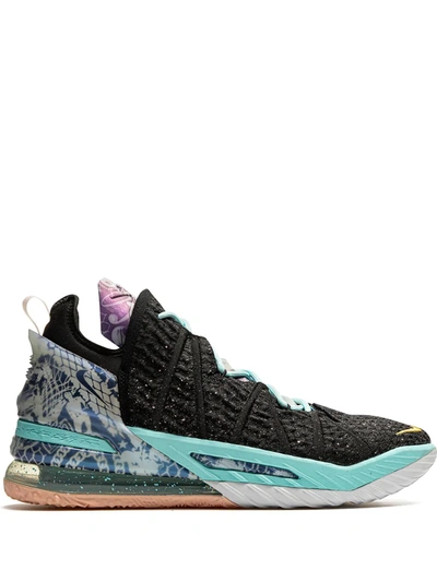 Nike Lebron 18 High-top Sneakers In Black