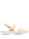 Del Carlo Slingback-strap Sandals In Pink