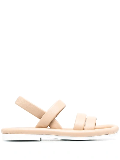 Del Carlo Slingback-strap Sandals In Pink
