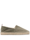 Castaã±er Pablo Cotton Canvas Espadrilles In Green
