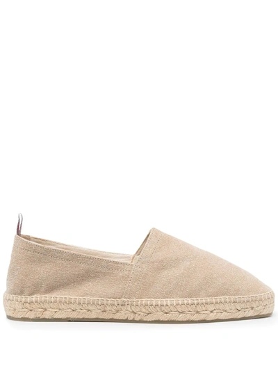 Castaã±er Cotton Espadrilles In Neutrals