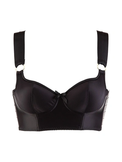 Bordelle Longline Bodice Bra In Black