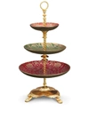 L'objet Fortuny Three-tier Server In Red