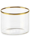 Bitossi Ceramiche Stemless Wine Glasses (set Of 6) In Neutrals