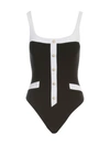 BALMAIN SWIMSUIT W/BUTTONS,11754705