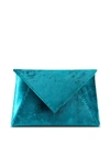 Tyler Ellis Lee Pouchet Small Clutch In Blue
