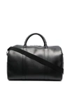 CANALI LOGO LEATHER HOLDALL