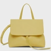 Mansur Gavriel Mini Soft Lady Leather Bag In Cedro
