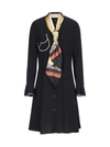 LANVIN LANVIN SCARF DETAILED DRESS