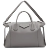 GIVENCHY GREY SOFT MEDIUM ANTIGONA BAG