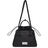 MAISON MARGIELA BLACK 5AC TOP HANDLE BAG