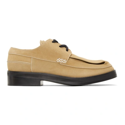 Jw Anderson Brown Loop Derbys In 155