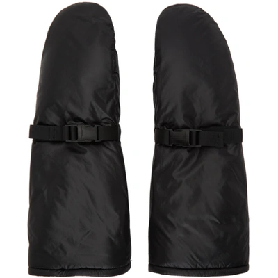 Takahiromiyashita The Soloist Black Insulated Mittens