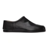 MAISON MARGIELA BLACK SLIP-ON TABI LOAFERS