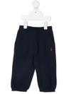 RALPH LAUREN EMBROIDERED LOGO TROUSERS