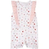 The Marc Jacobs Letter-print Sleeveless Shorties In White