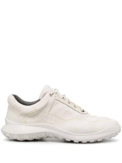 Camper Men's Crclr Textile Nubuck Chunky Trainers In White