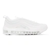 Nike Air Max 97 Premium Sneakers In 100 White/w