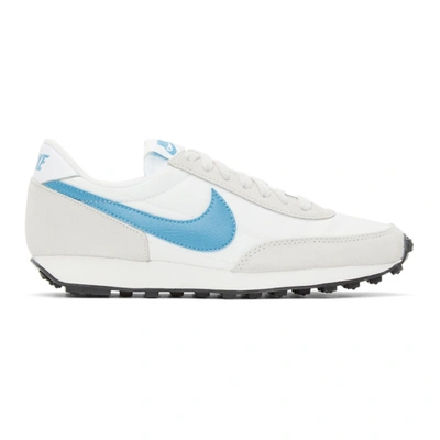 Nike White & Blue Daybreak Sneakers In Neutral