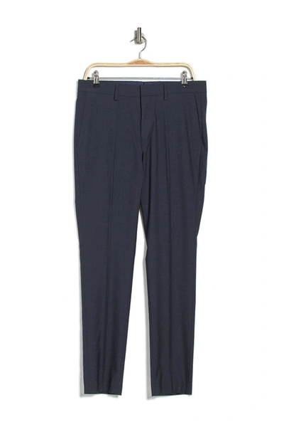 Louis Raphael Basketwoven Trousers In Navy