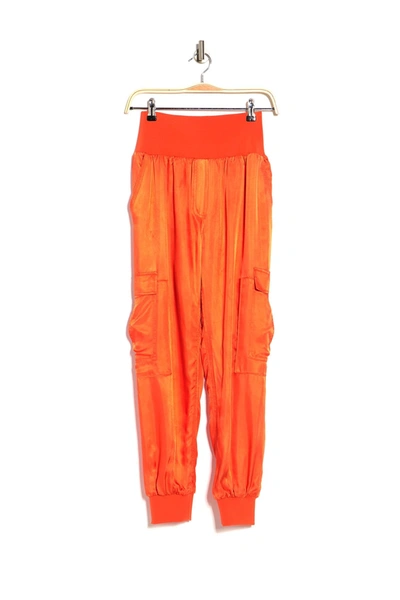 Cinq À Sept Tous Les Jour Giles Jogger Pants In Blood Orange