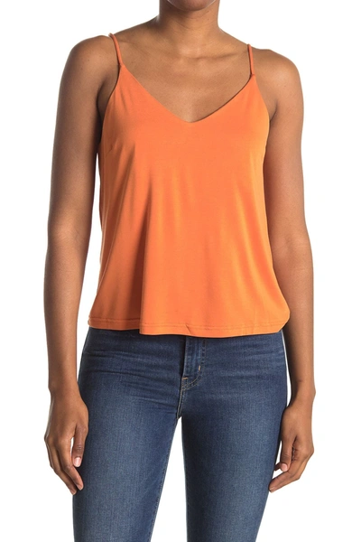 Abound Double-v Cami In Rust Amber