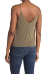 Abound Double-v Cami In Olive Sarma