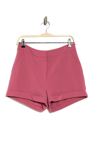 Cinq À Sept Elaine Shorts In Pink Sapphire