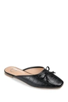 Journee Collection Journee Tammala Bow Detail Flat In Black