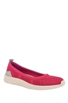 Easy Spirit Glitz Slip-on Sneaker In Magenta