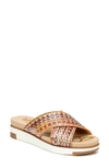 Sam Edelman Audrea Slide Sandal In Neutral Fabric