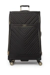 KENNETH COLE 28" CHELSEA CHEVRON QUILT EXPANDABLE 8-WHEEL LUGGAGE,023572530249