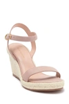 Stuart Weitzman Teddi Espadrille Suede Wedge Sandal In Dolce