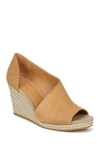 Vince Sutton Espadrille Wedge Heel Sandal In Roastcshw