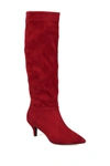 Journee Collection Vellia Boot In Wine