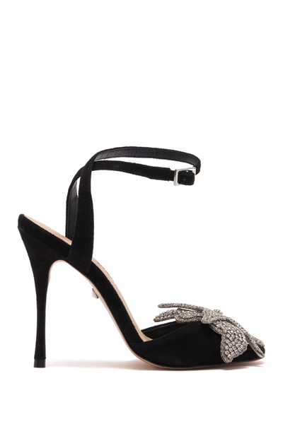 Schutz Ayanne Ankle Strap Sandal In Black ModeSens