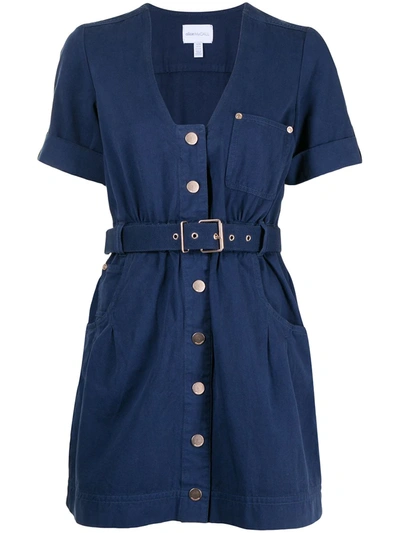 Alice Mccall Bronte Belted Mini Dress In Blue