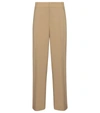 VINCE HIGH-RISE WOOL-BLEND STRAIGHT PANTS,P00551456