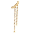EÉRA Paris钻石装饰18K黄金单只耳环,P00559200